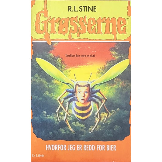 Grøssernes 17 - Hvorfor er jeg redd for bier, Brukte bøker av R.L. Stine