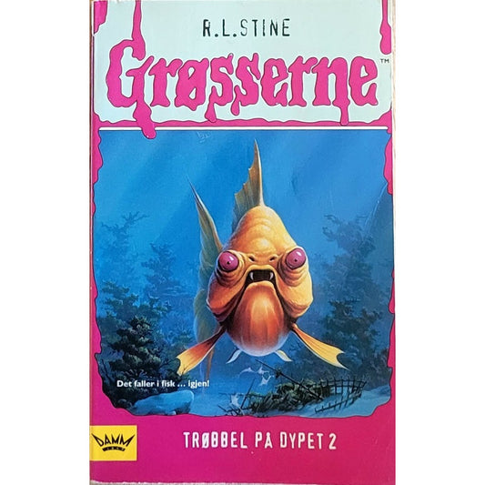 Grøsserne 58 - Trøbbel på dypet, Brukte bøker av R.L. Stine