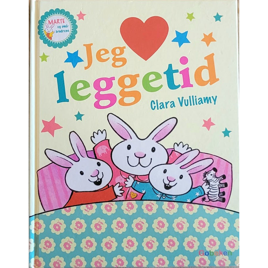 Marte og småbrødrene - Jeg elsker leggetid, brukte bøker av Clara Vulliamy