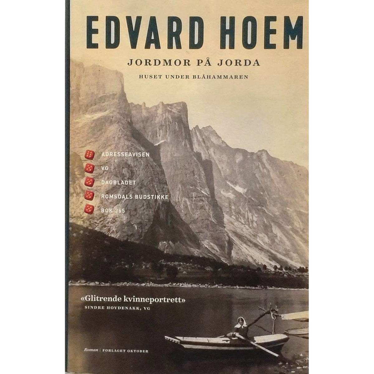 Familien fra Rekneslia - Jordmor på jorda, brukte bøker av Edvard Hoem