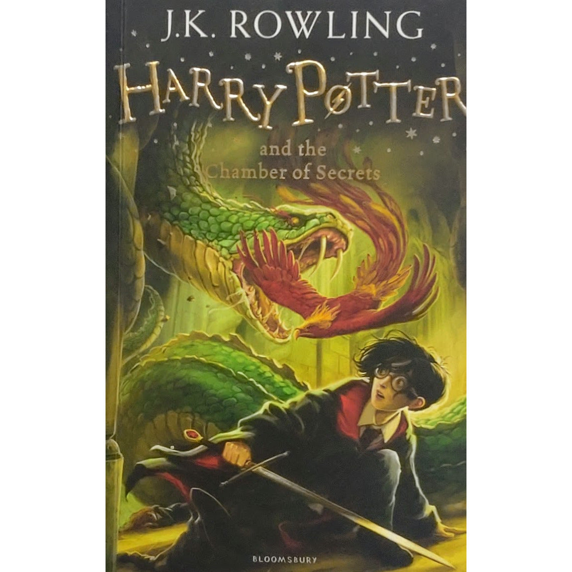 Harry Potter and the Chamber of Secrets - Harry Potter 2, brukte bøker av J.K. Rowling