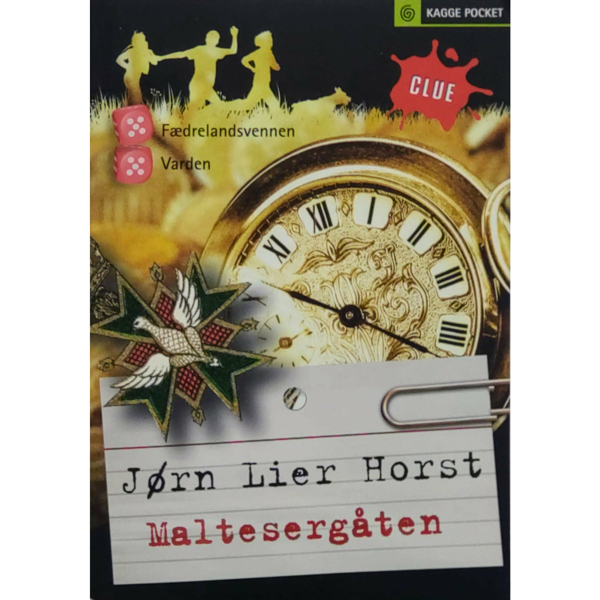 Maltesergåten - Clue-serien 2, brukte bøker av Jørn Lier Horst