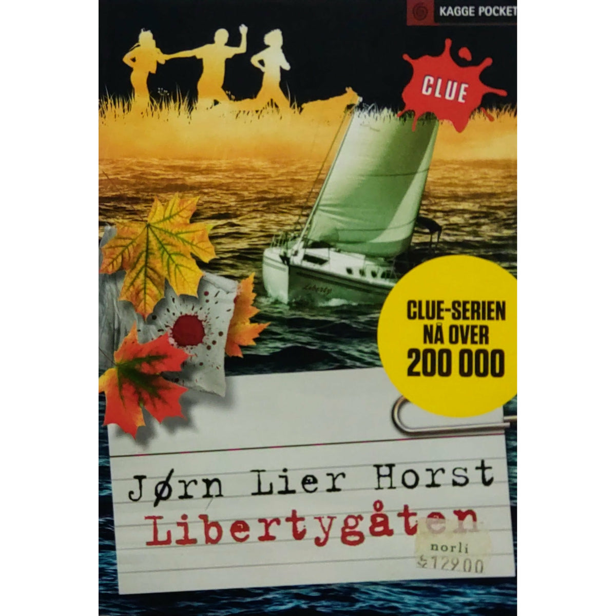 Libertygåten - Clue-serien 5, brukte bøker av Jørn Lier Horst