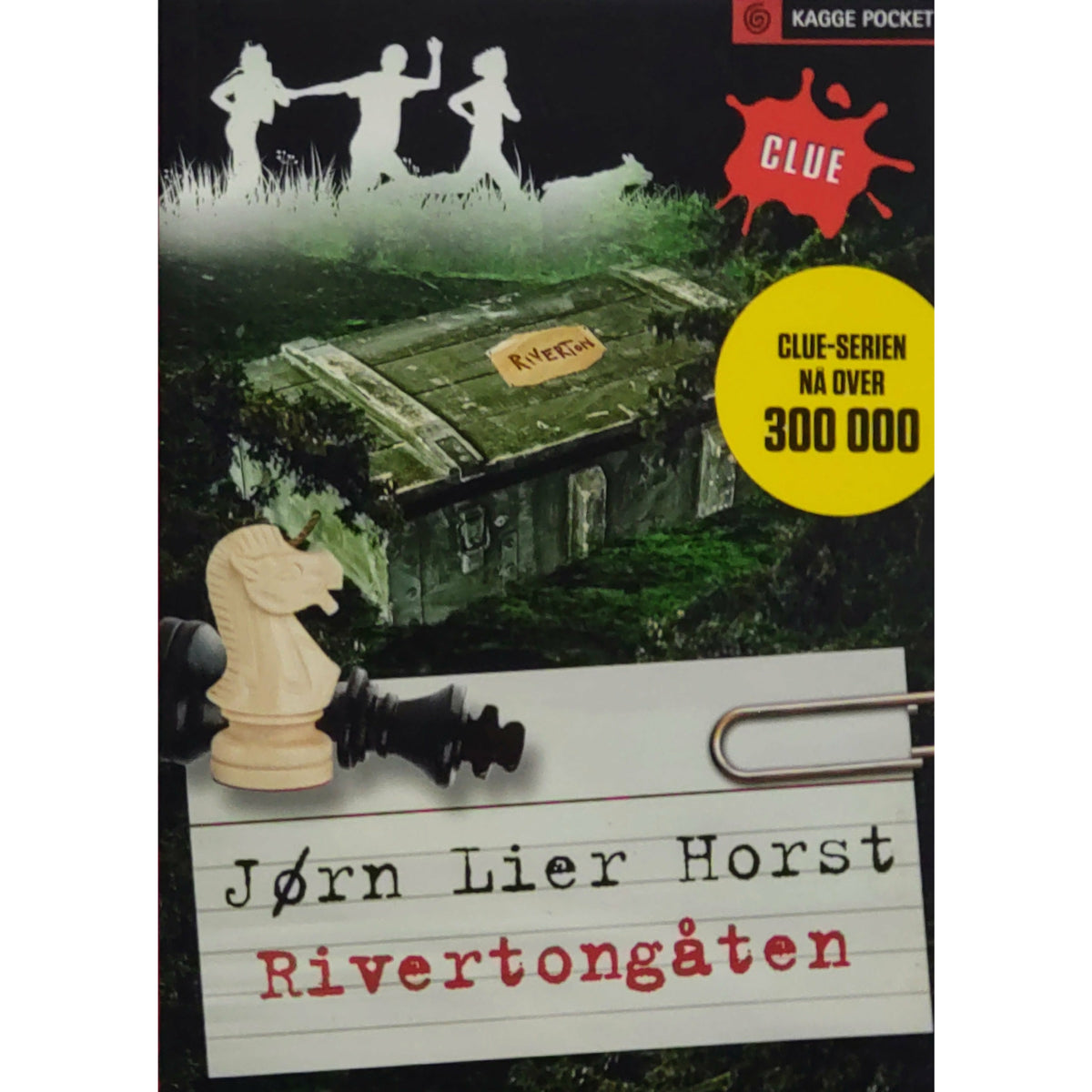 Rivertongåten - Clue-serien 7,  brukte bøker av Jørn Lier Horst