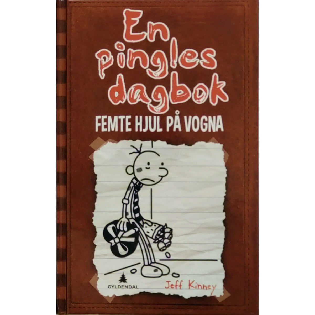 En pingles dagbok 7 - Femte hjul på vogna - Brukte barnebøker av Jeff Kinney