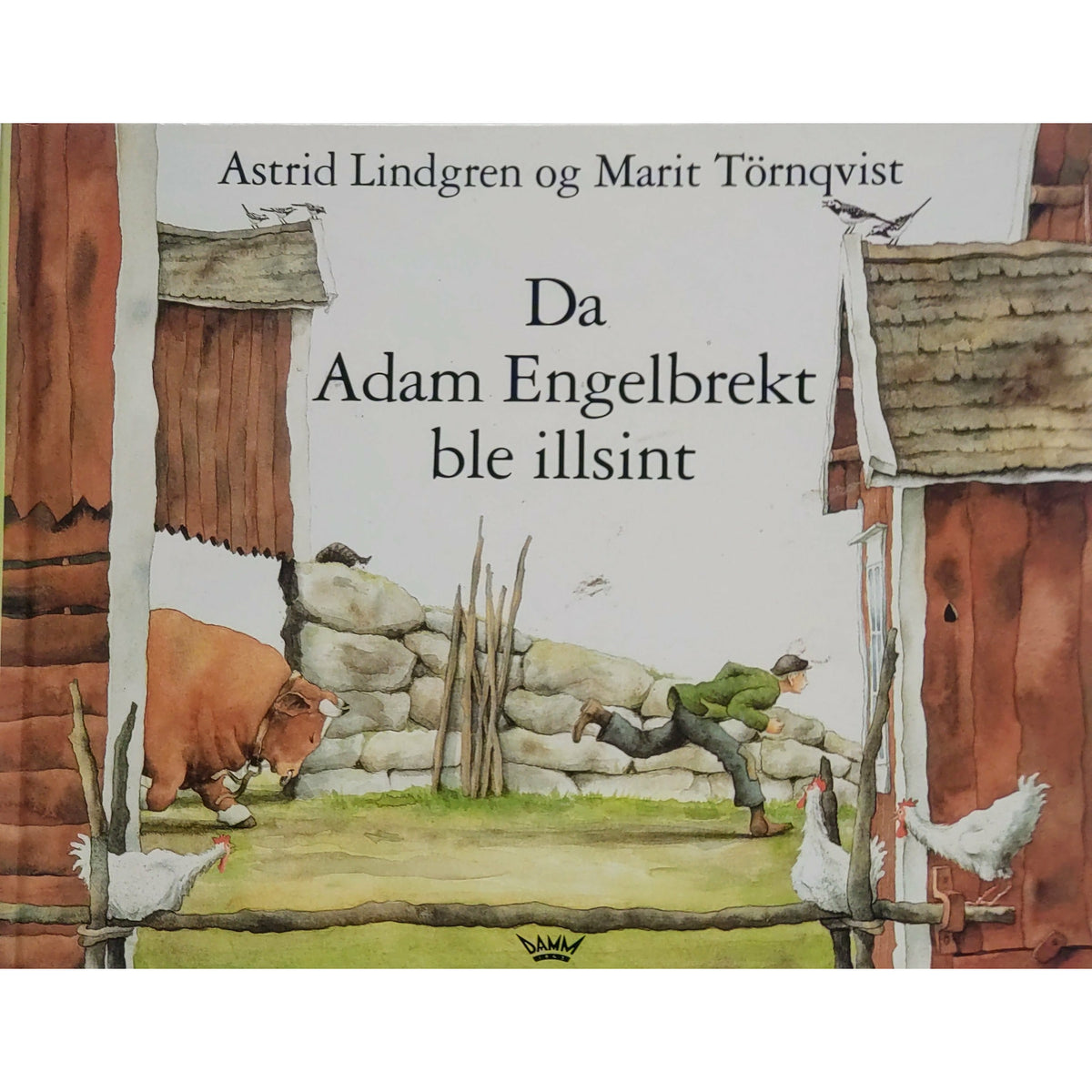 Da Adam Engelbrekt ble illsint, brukte bøker av Astrid Lindgren