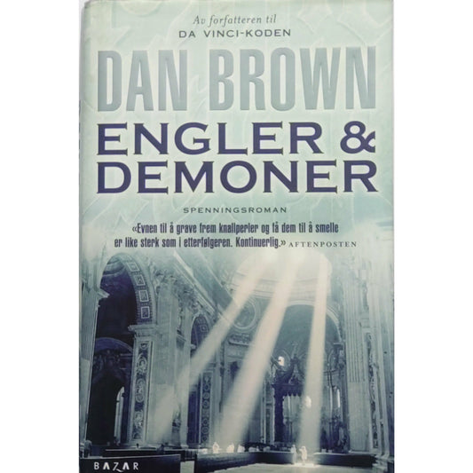 Robert Langdon 1 - Engler og demoner, brukte bøker av Dan Brown