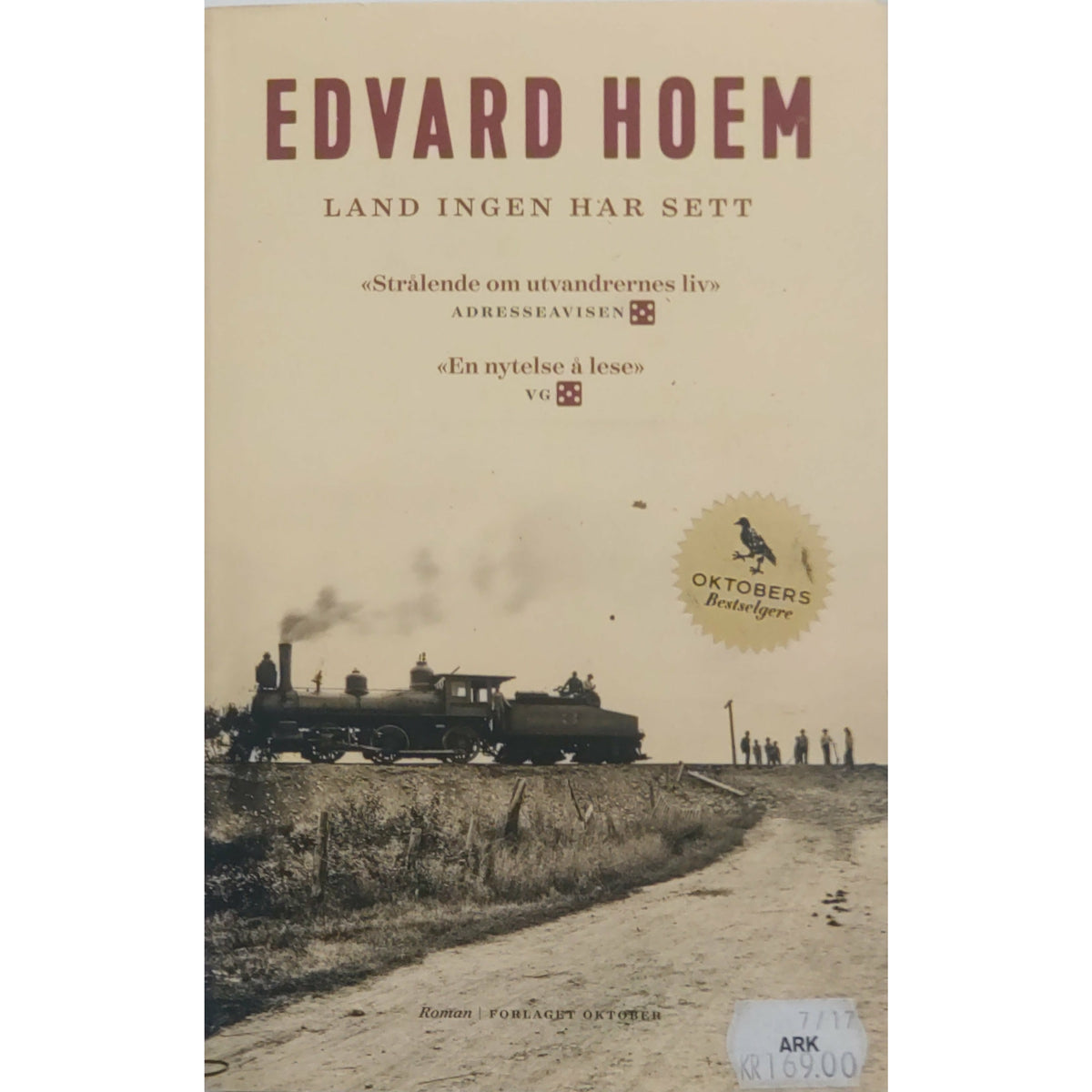 Familien fra Rekneslia 3 - Land ingen har sett, brukte bøker av Edvard Hoem