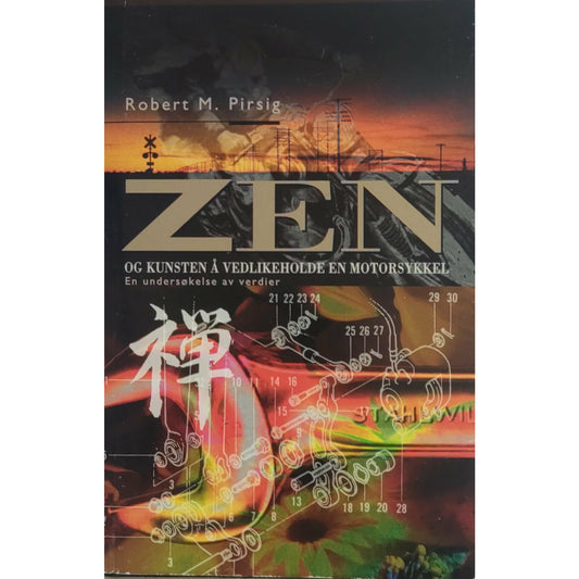 Zen og kunsten å vedlikeholde en motorsykkel, brukte bøker av Robert M. Pirsig