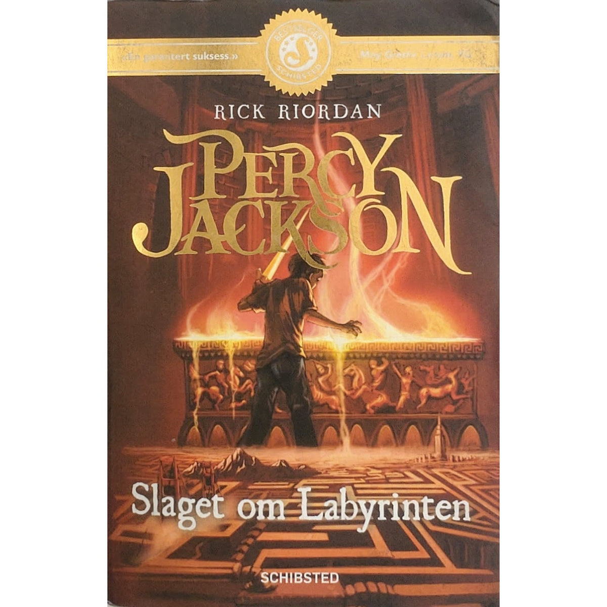 Riordan, Rick: Den siste olympier - Percy Jackson 5