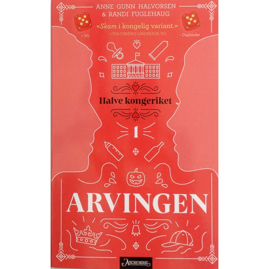 Arvingen - Halve kongeriket 1. Brukte bøker av Anne Gunn Halvorsen