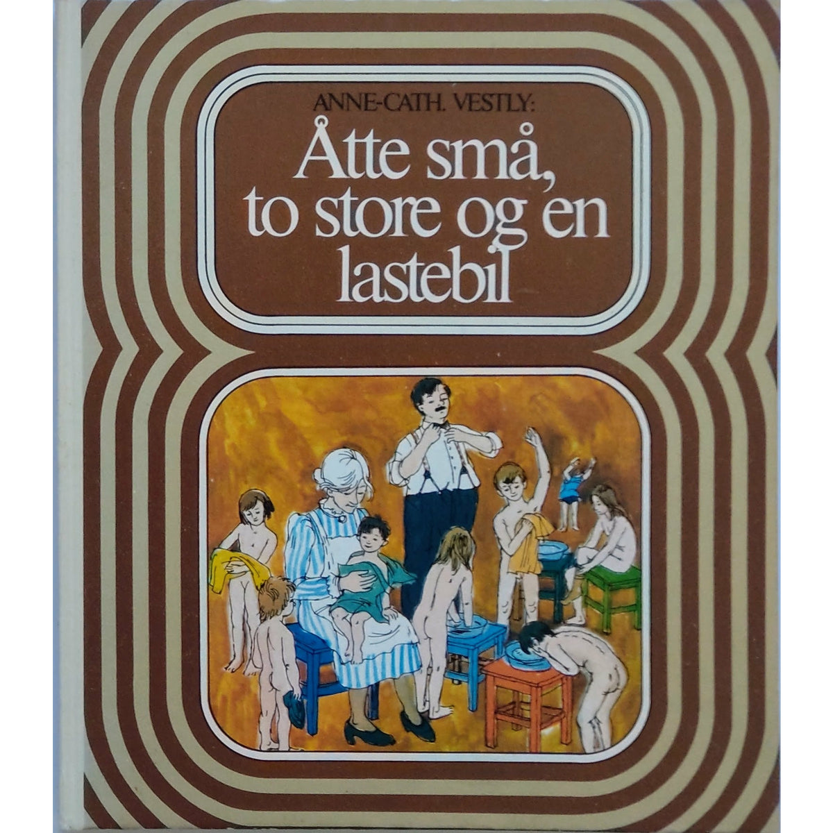 Åtte små, to store og en lastebil, brukte bøker av Anne-Cath. Vestly