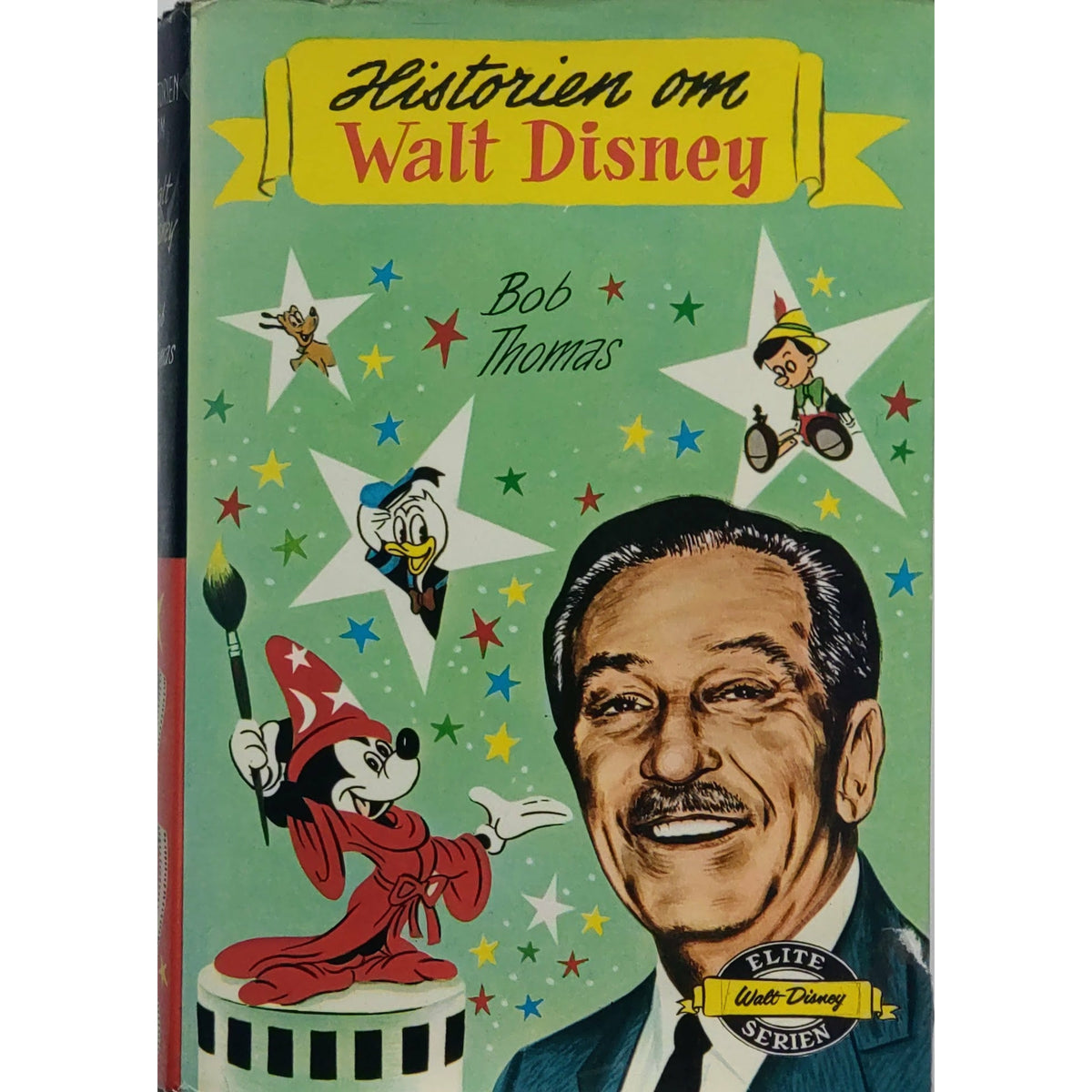 Historien om Walt Disney - Eliteserien, brukte bøker av Bob Thomas