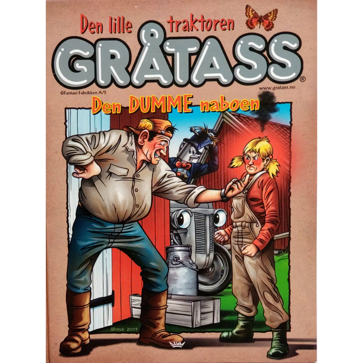 Den lille traktoren Gråtass - Den dumme naboen