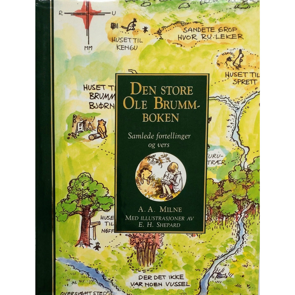 Den store Ole Brumm-boken, brukte bøker av A.A. Milne
