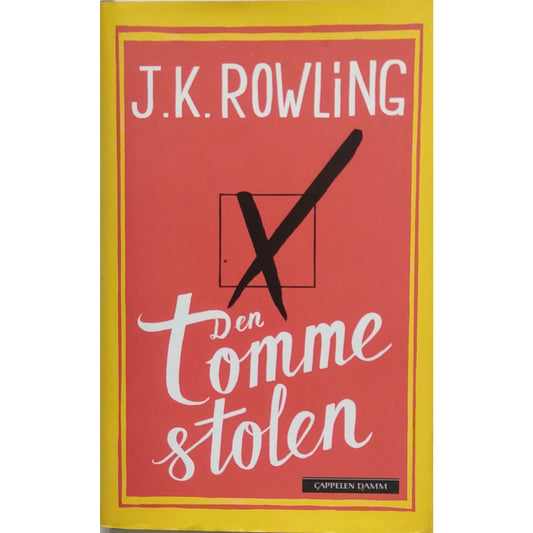 Den tomme stolen, brukte bøker av J.K. Rowling