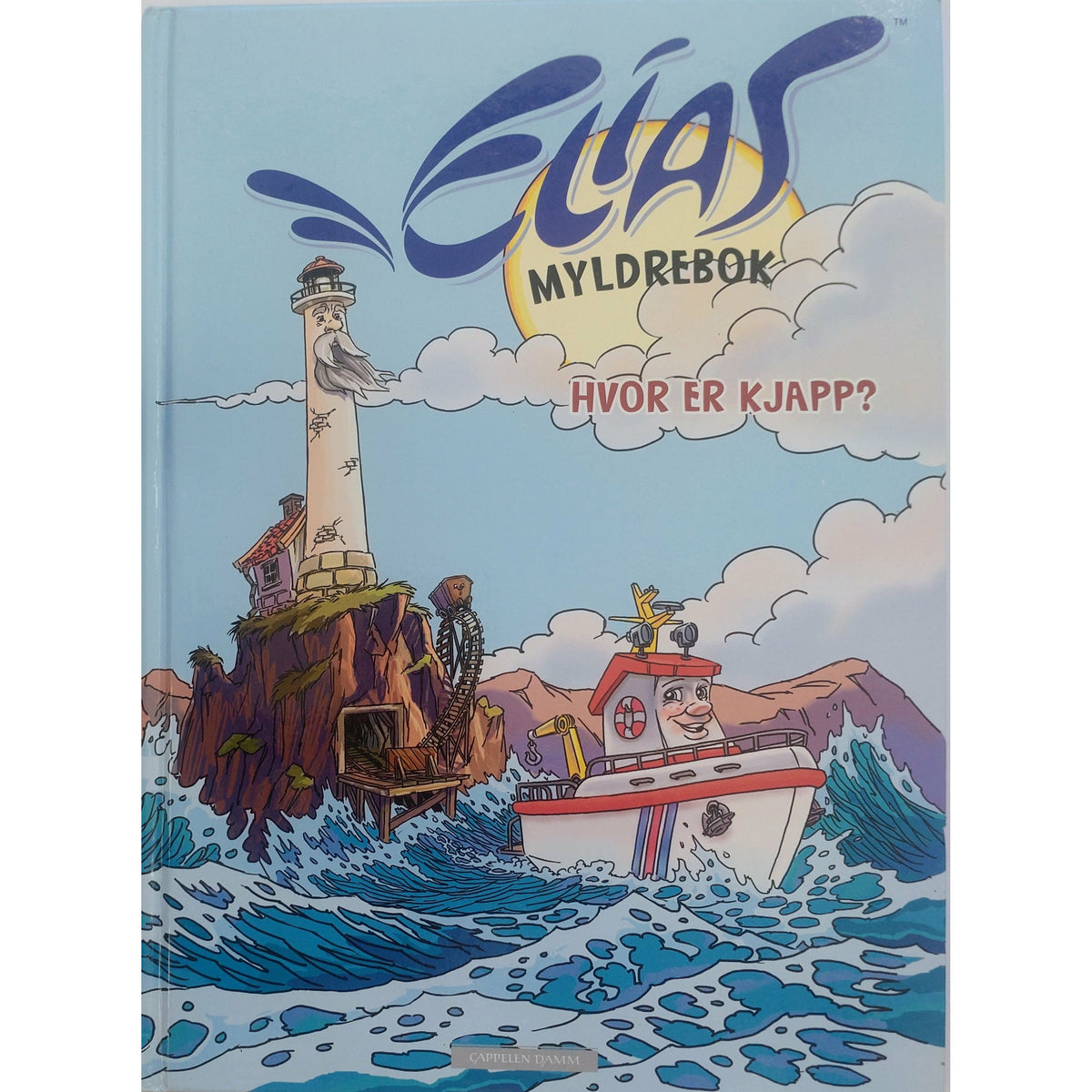 Knutsen, Alf: Elias myldrebok - Hvor er Kjapp