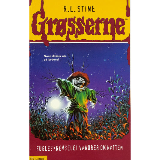 Grøsserne 20 - Fugleskremselet vandrer om natten - Brukte bøker av R.L. Stine