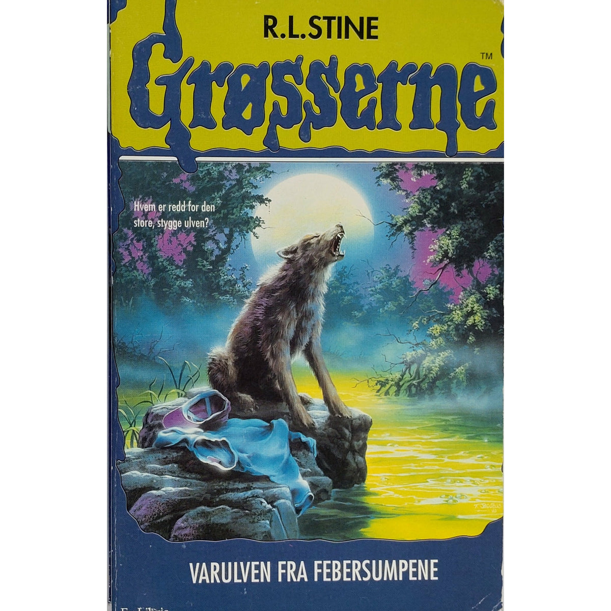 Grøsserne 14 - Varulven fra febersumpene - Brukte bøker av R.L. Stine