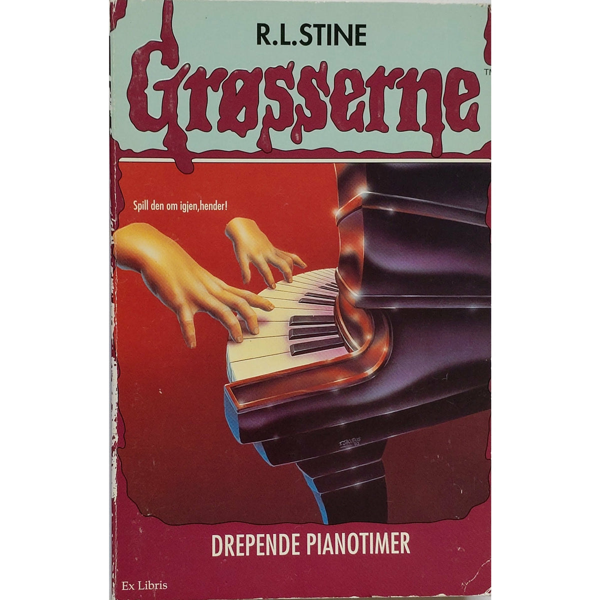 Grøsserne 13 - Drepende pianotimer - Brukte bøker av R.L. Stine