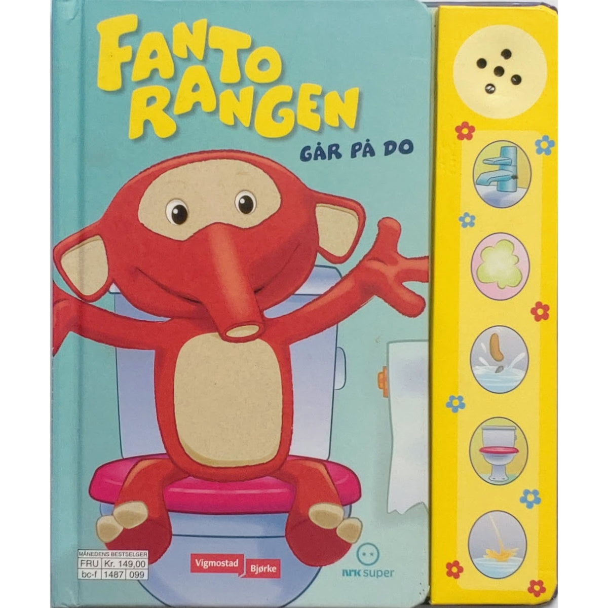Fantorangen går på do. Brukte bøker, barnebøker, billedbøker