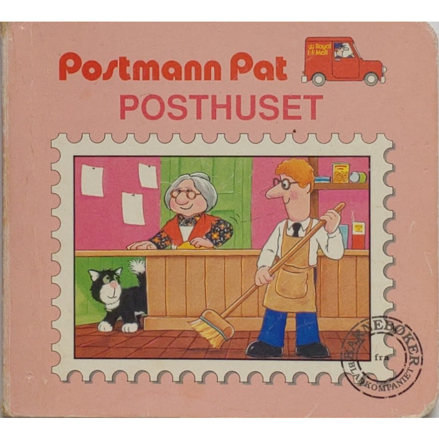 Postmann Pat - Posthuset - Brukte bøker