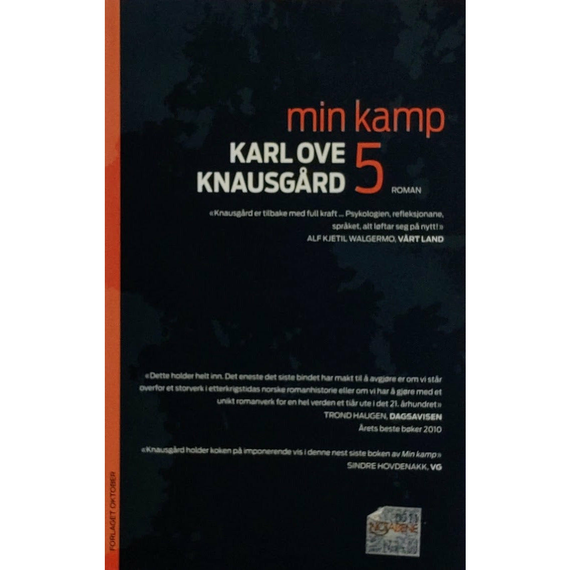 Min kamp 5 - Brukte bøker av Karl Ove Knausgård