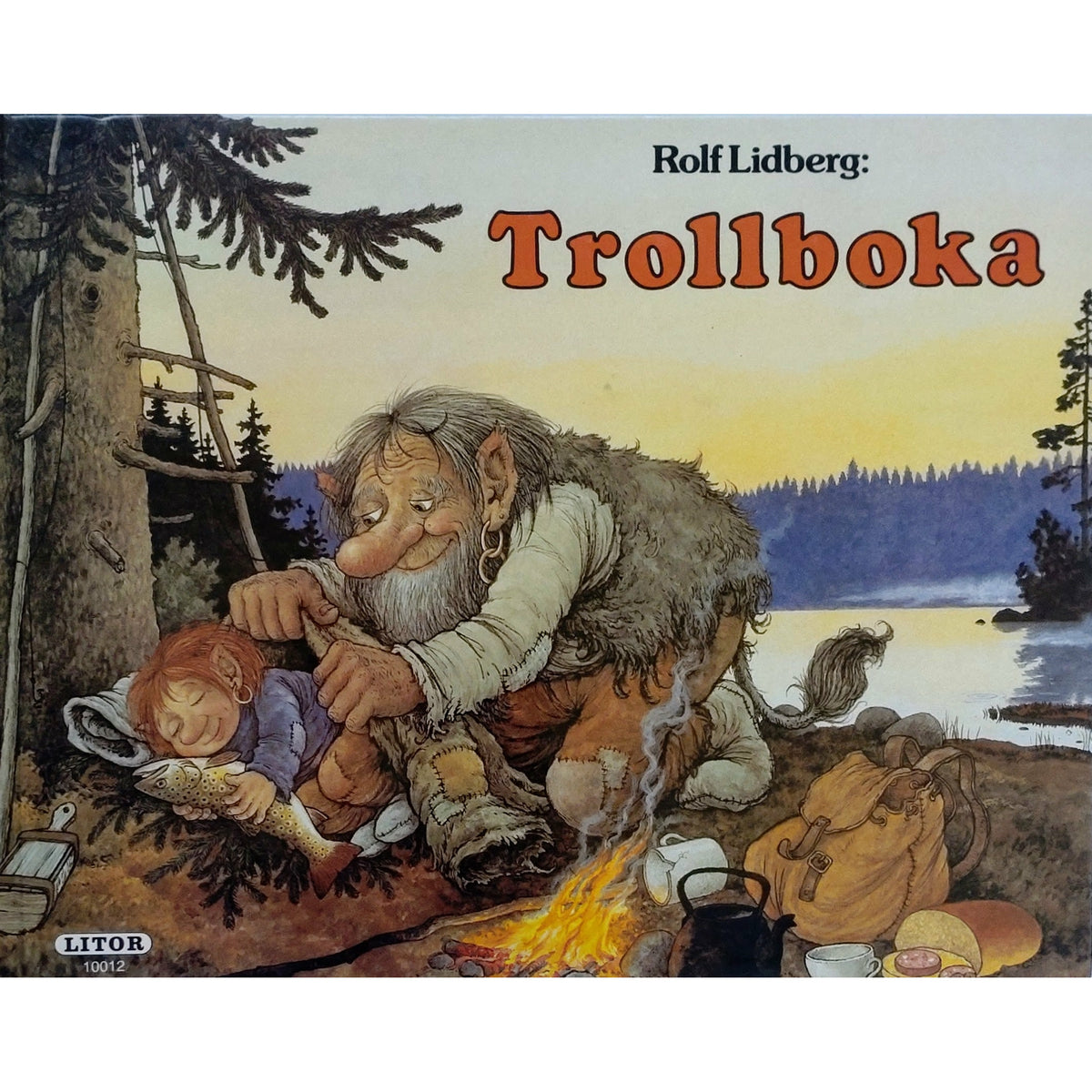 Trollboka av Rolf Lidberg og Jan Lööf. Brukte bøker, billedbøker, barnebøker