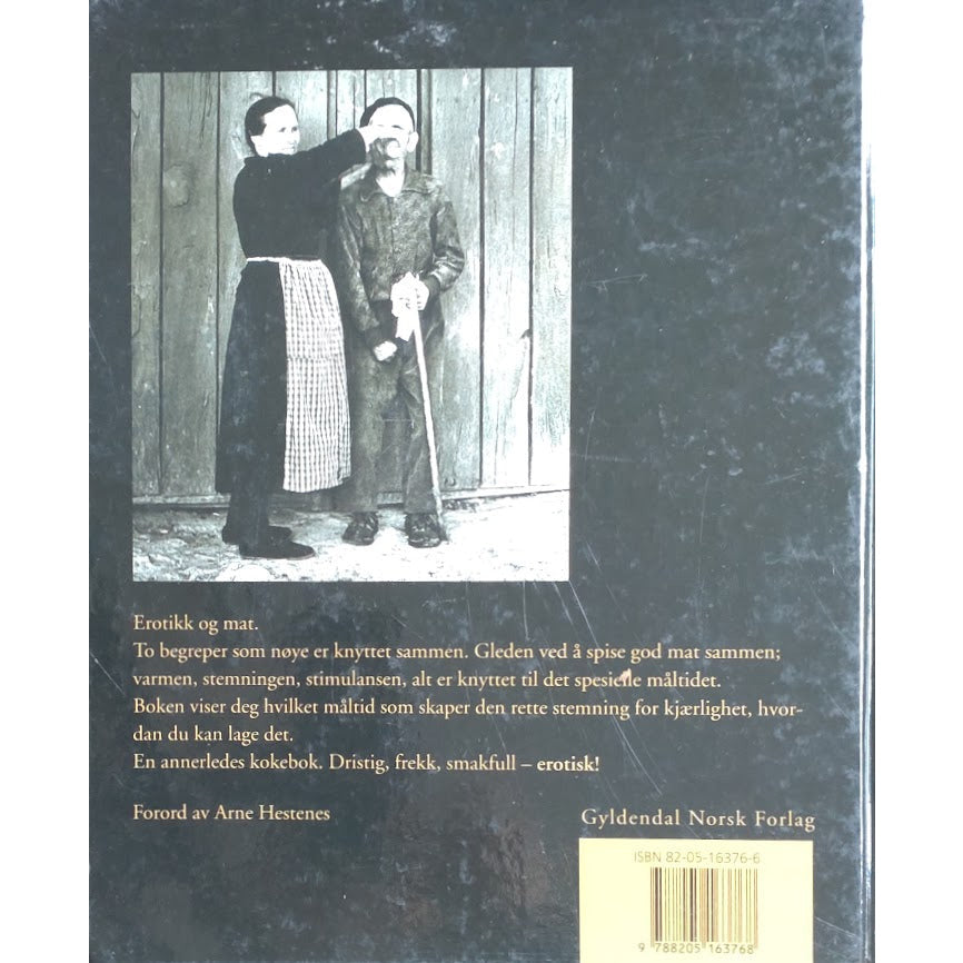 Den erotiske kokeboken. Brukt bok av Dagfinn Hov og Viggo Pedersen