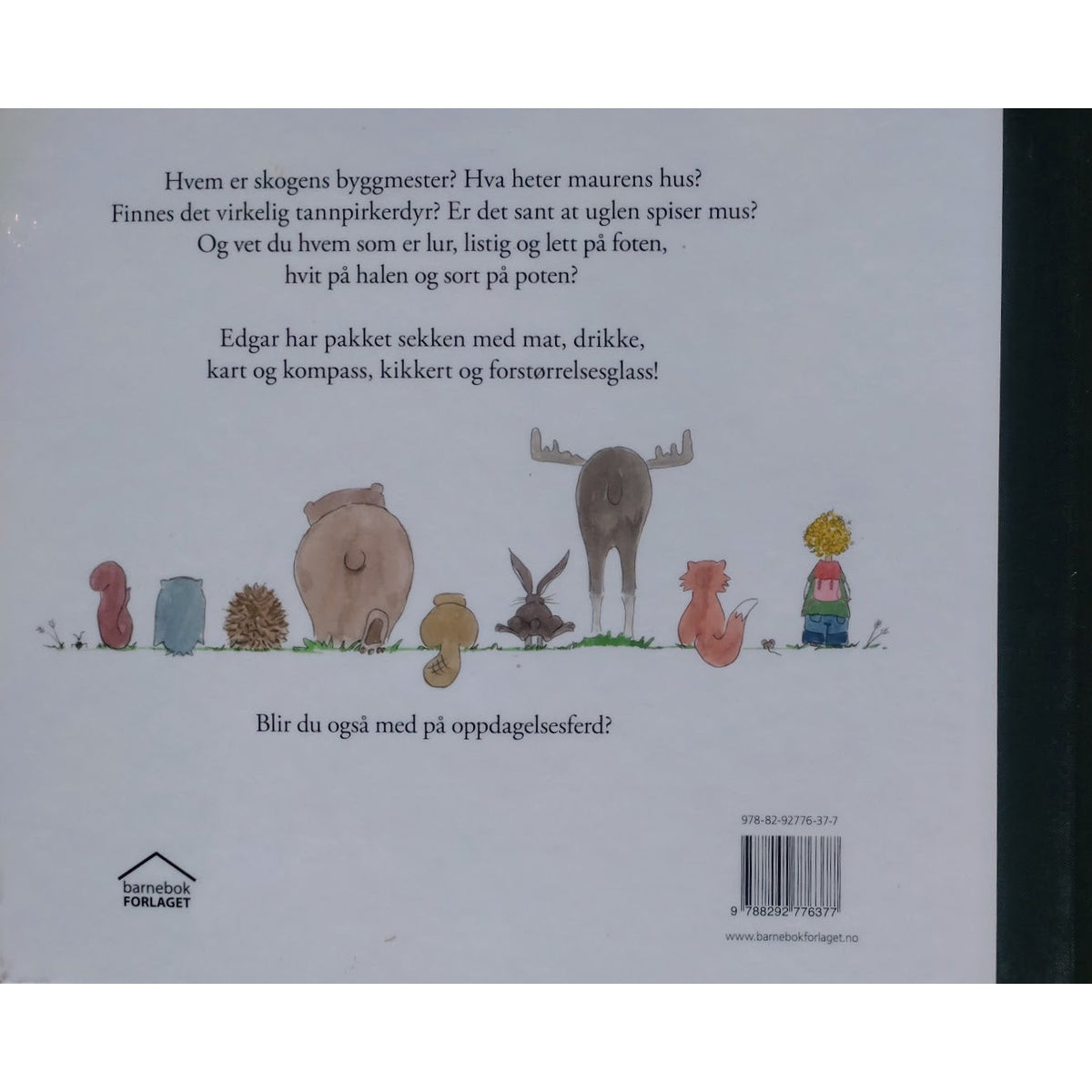 Lampe, Jannicken: Edgar møter dyrene i skogen
