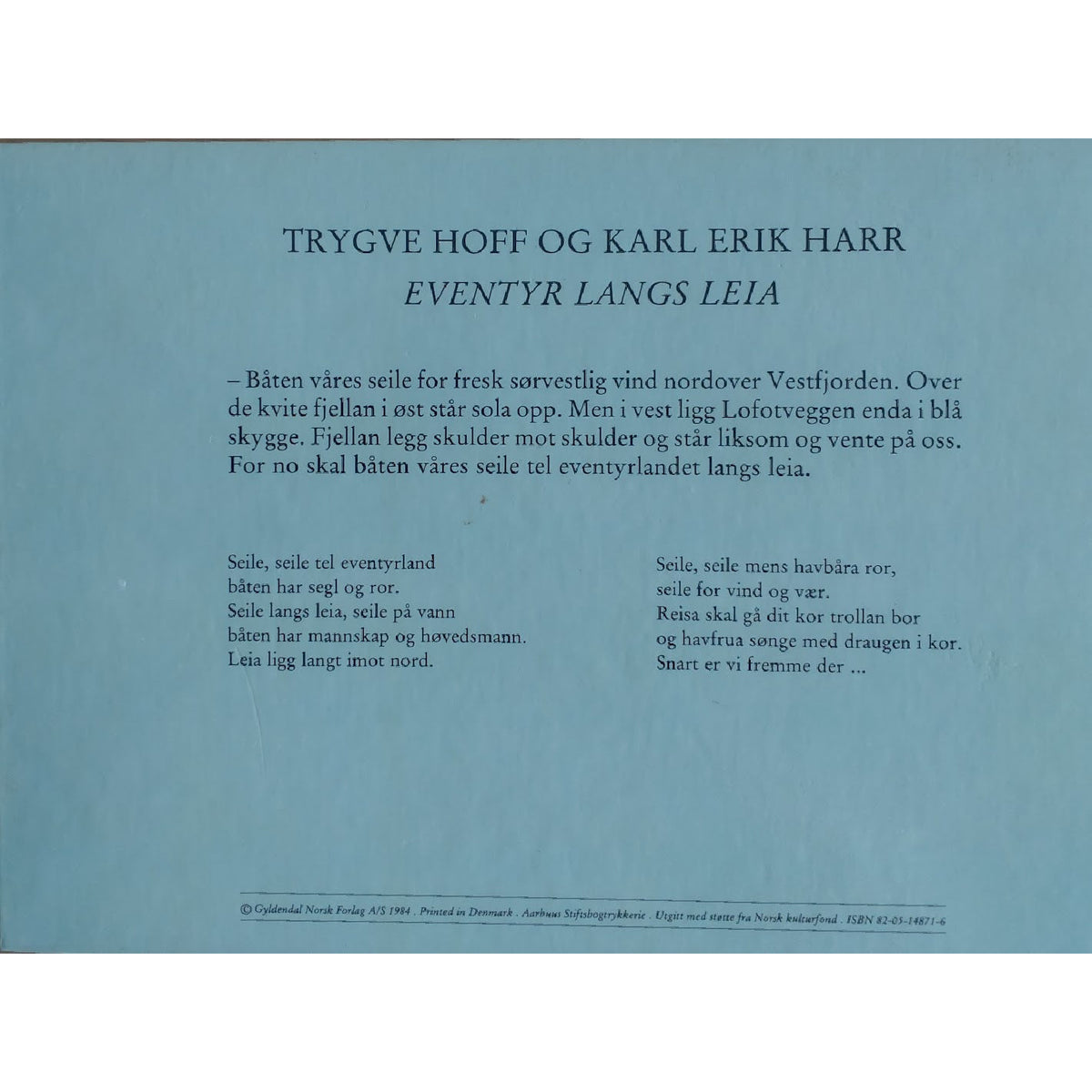 Harr, Karl Erik: Eventyr langs leia