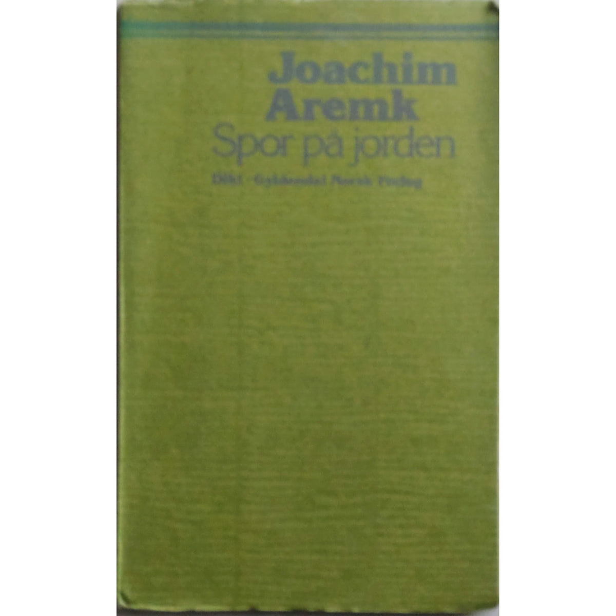 Aremk, Joachim: Spor på jorden. Dikt. Brukt bok