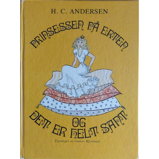 Prinsessen på erten - og det er helt sant, brukte bøker av H.C. Andersen
