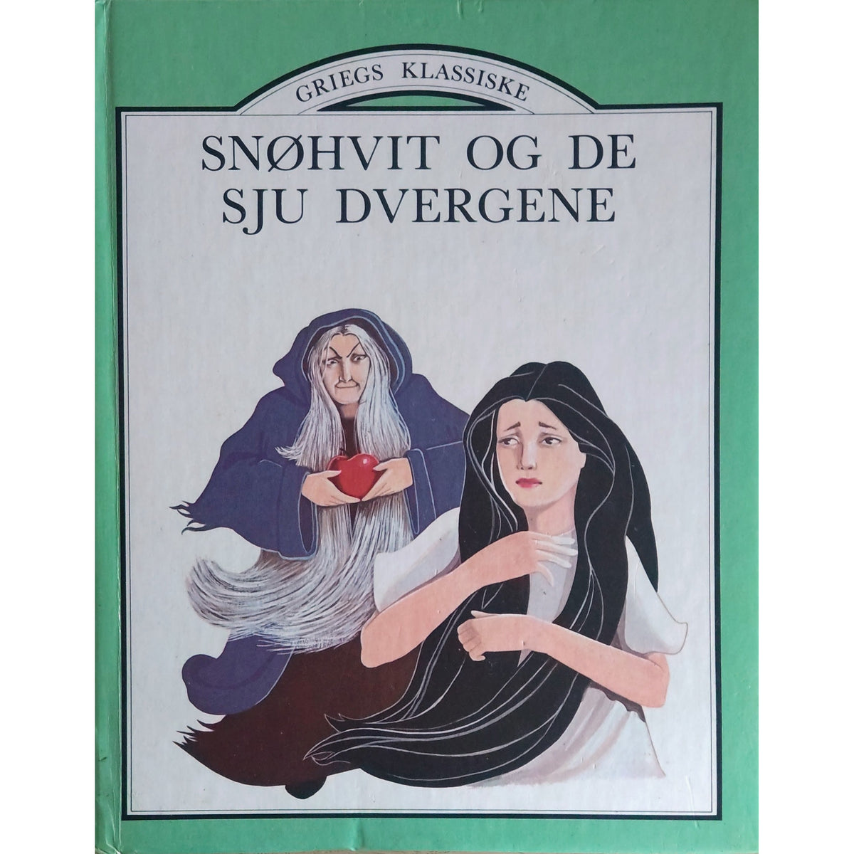 Snøhvit og de sju dvergene. Brukte barnebøker fra Griegs klassiske