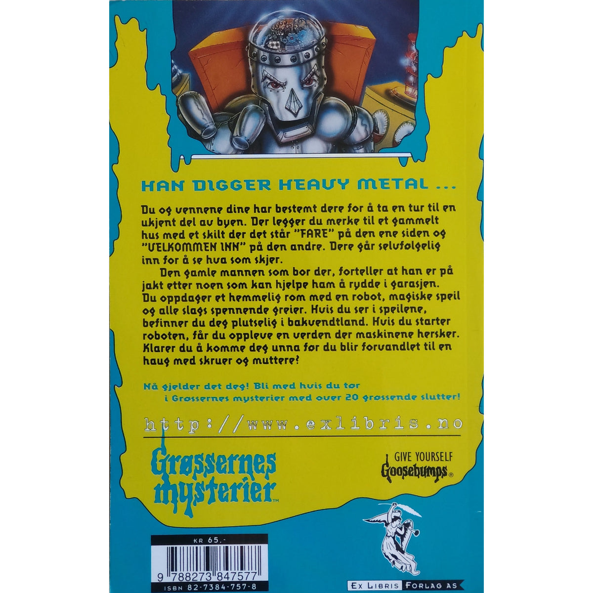Grøssernes mysterier 14 - Professor Shocks magiske verden - Brukte bøker av R.L. Stine
