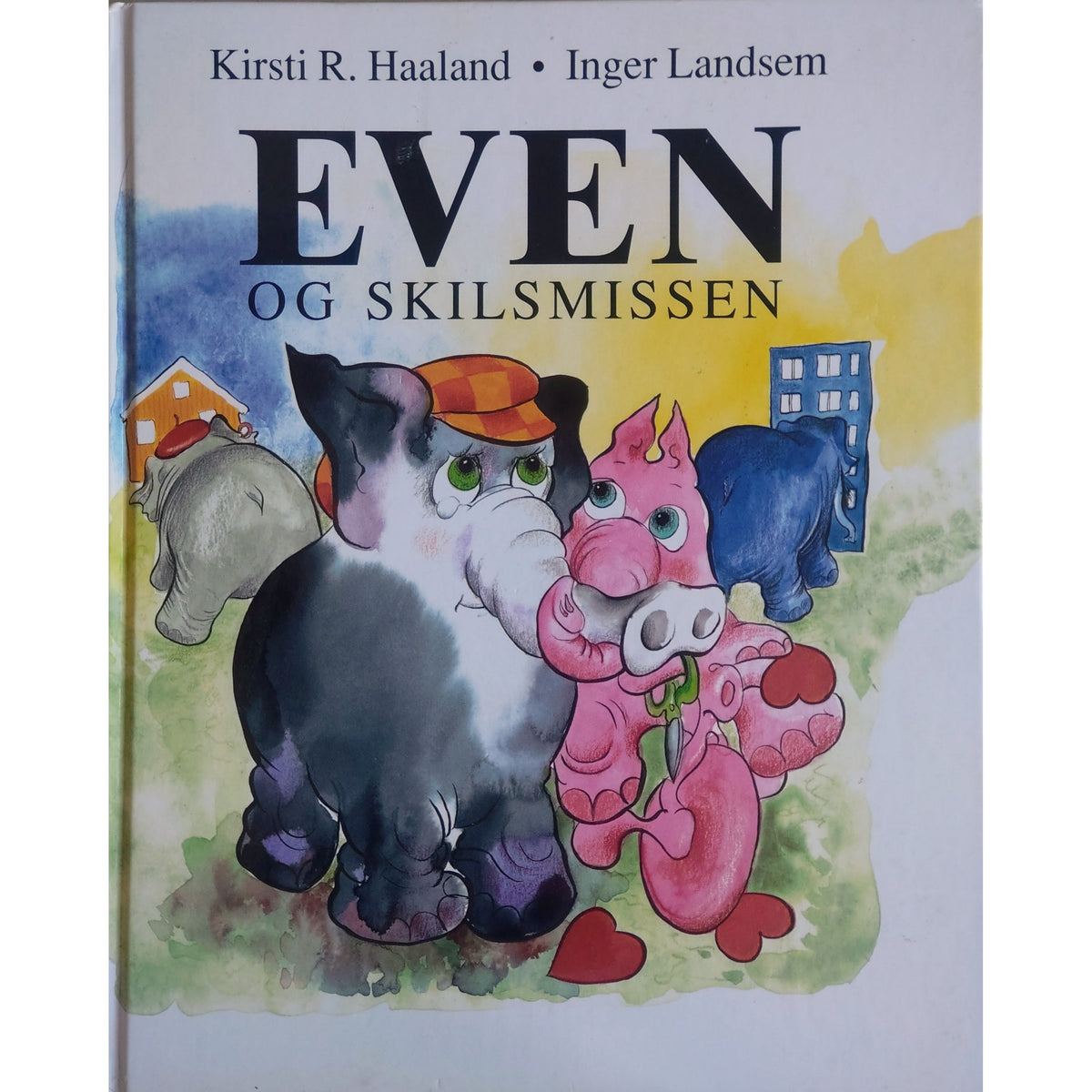 Even og skilsmissen, brukte bøker av Kirsti Haaland og Inger Landsem