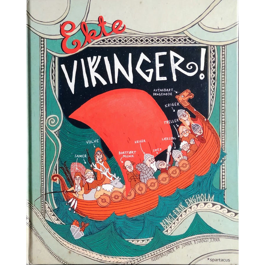 Ekte vikinger! - Brukte bøker av Bengt-Erik Engholm