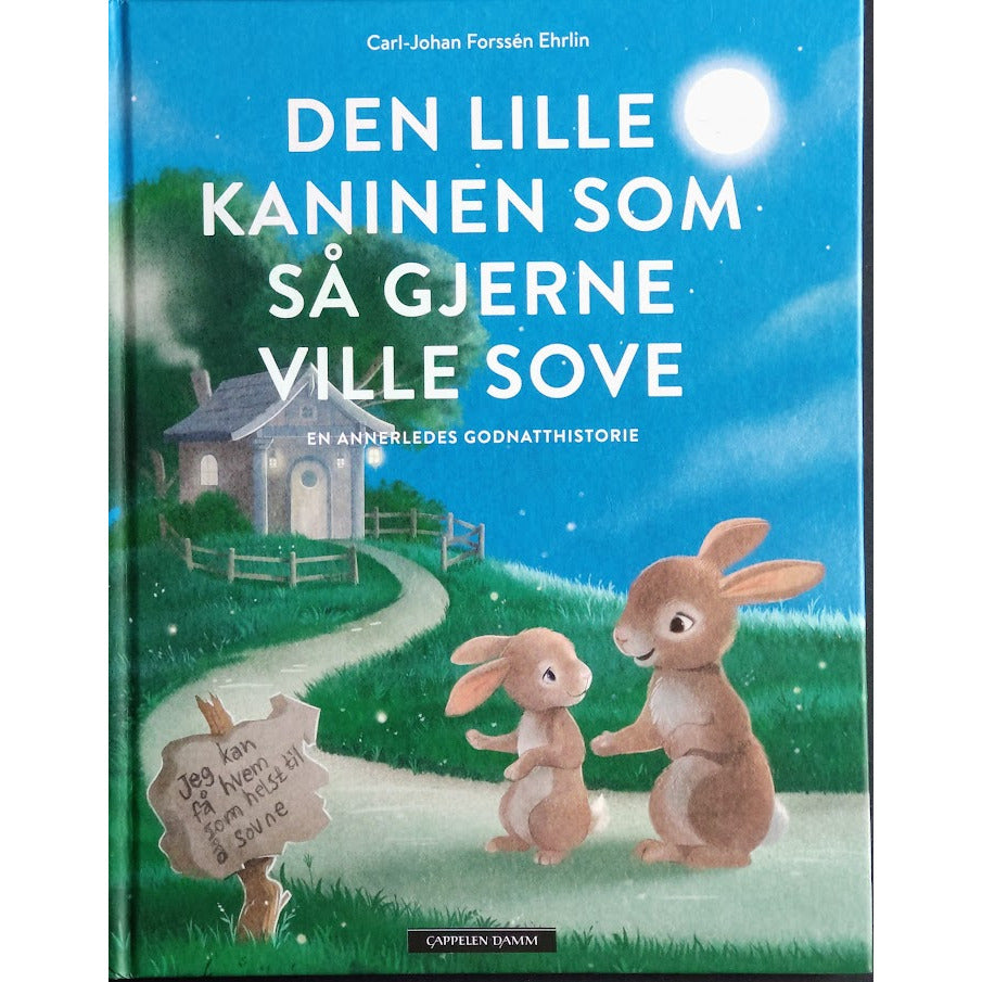 Den lille kaninen som gjerne ville sove, brukte bøker av Carl-Johan Forssén Ehrlin