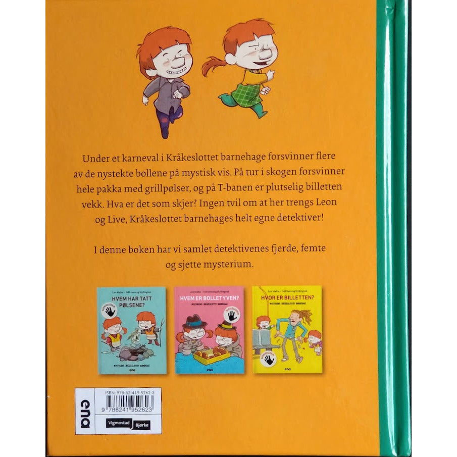 Mæhle, Lars: Mysteriene i Kråkeslottet barnehage - Pølser, boller og billetter