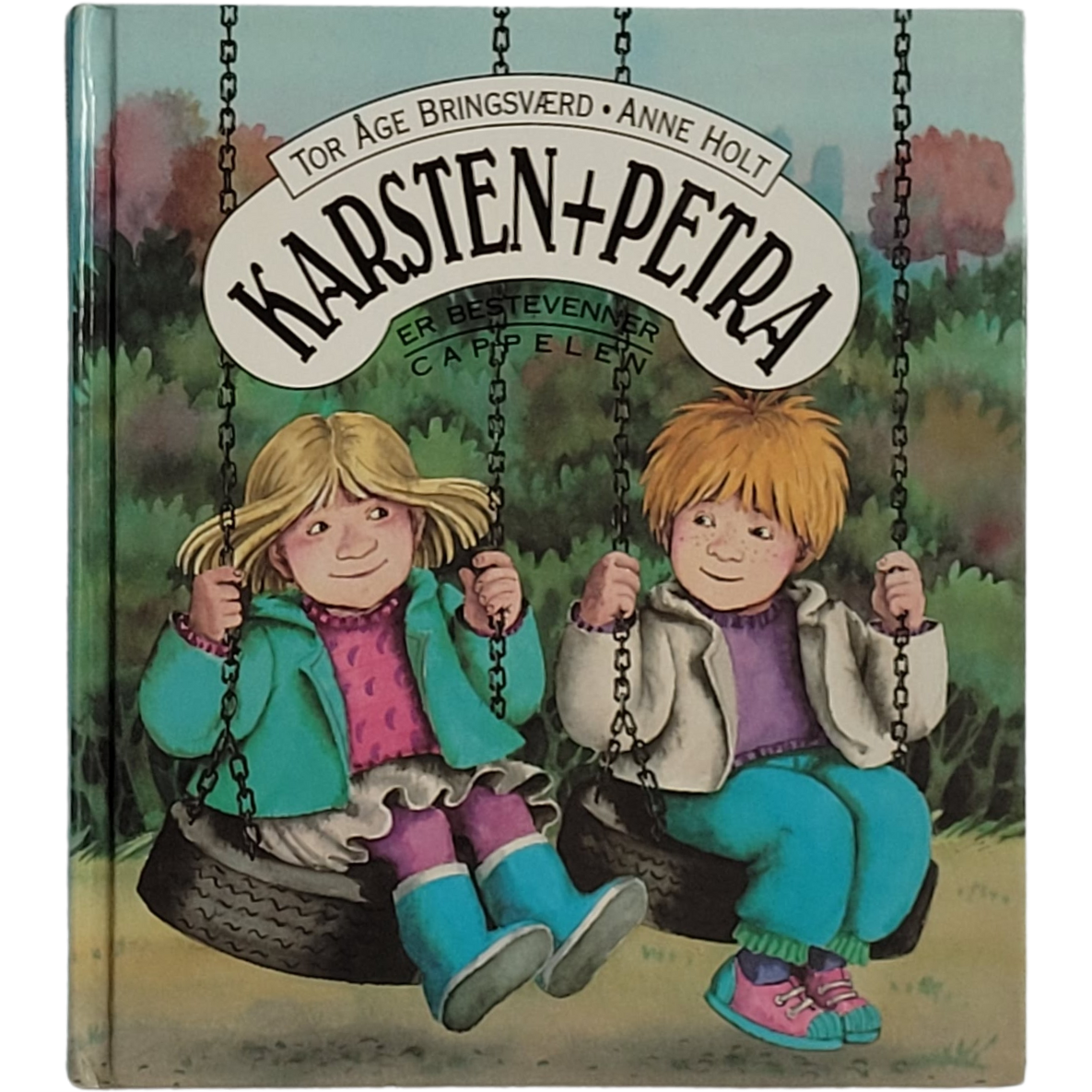 Karsten + Petra er bestevenner, brukte bøker av Tor Åge Bringsværd