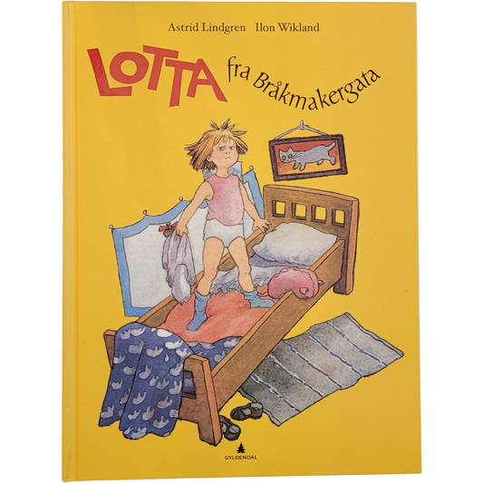 Lotta fra Bråkmakergata, brukte bøker av Astrid Lindgren og Ilon Wikland