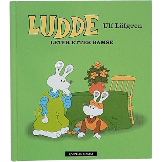 Ludde leter etter Bamse, brukte bøker av Ulf Löfgren