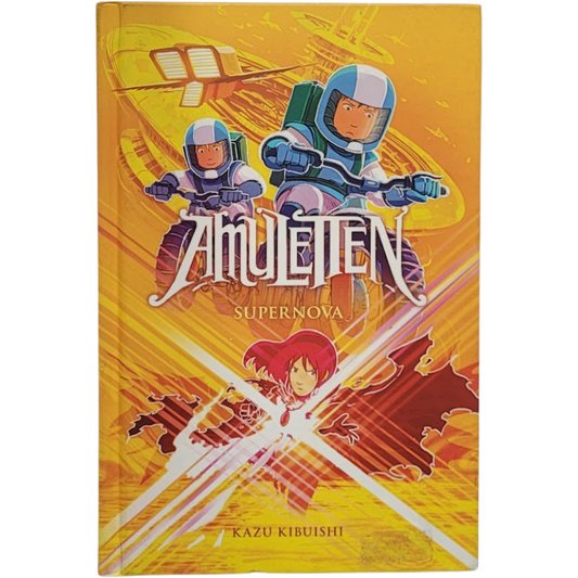 Amuletten - 8. Supernova, brukte bøker av Kabu Kibuishi