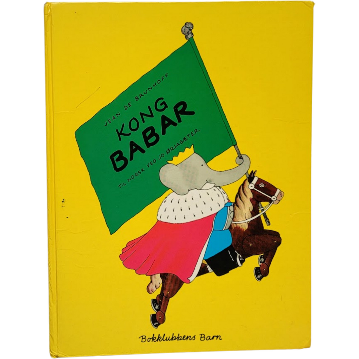 Kong Babar, brukte bøker av Jean de Brunhoff