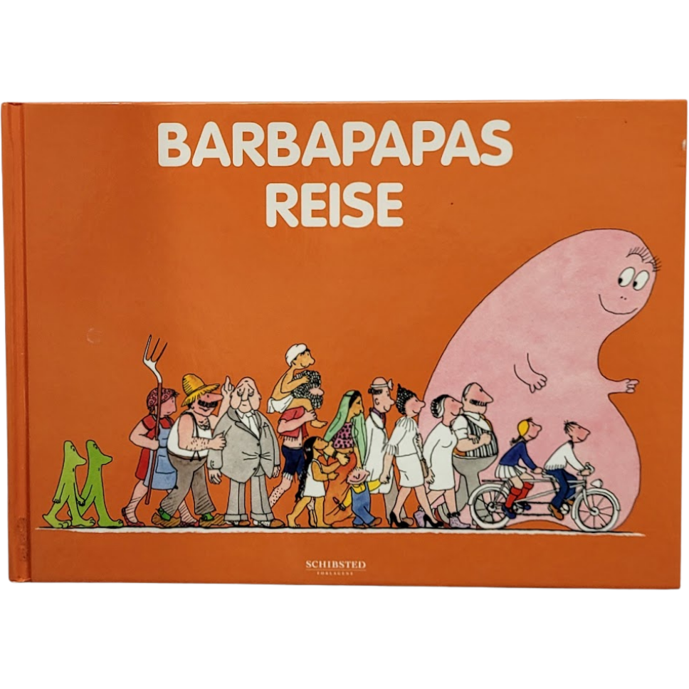 Barbapapas reise, brukte bøker av Annette Tison