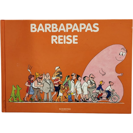 Barbapapas reise, brukte bøker av Annette Tison