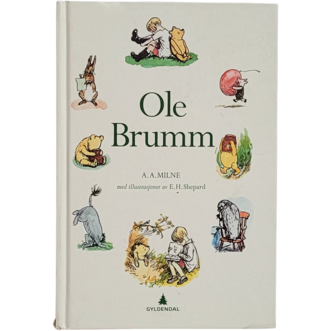 Ole Brumm, brukte bøker av A.A. Milne