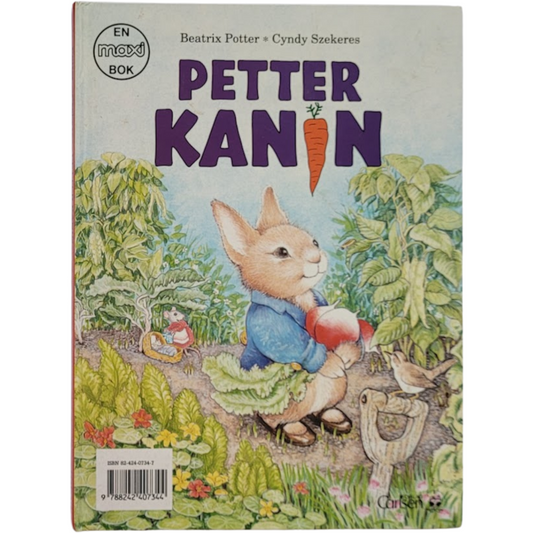 Petter Kanin, brukte bøker av Beatrix Potter