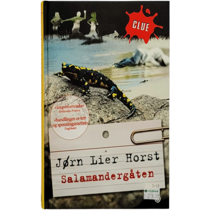 Salamandergåten - Clue-serien 1 Brukt bok av Jørn Lier Horst