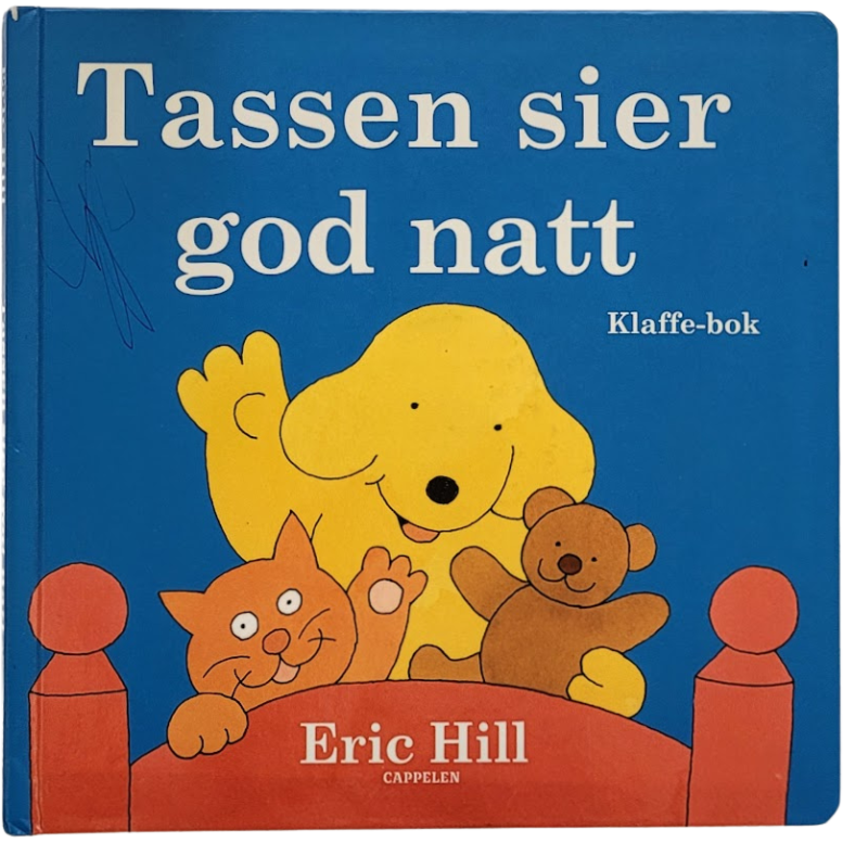 Tassen sier god natt, brukte bøker av Eric Hill